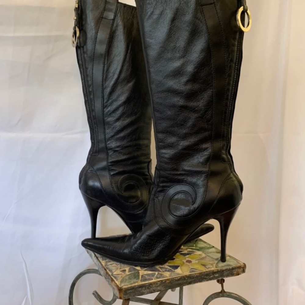 Vintage Fendi Calfskin Boots